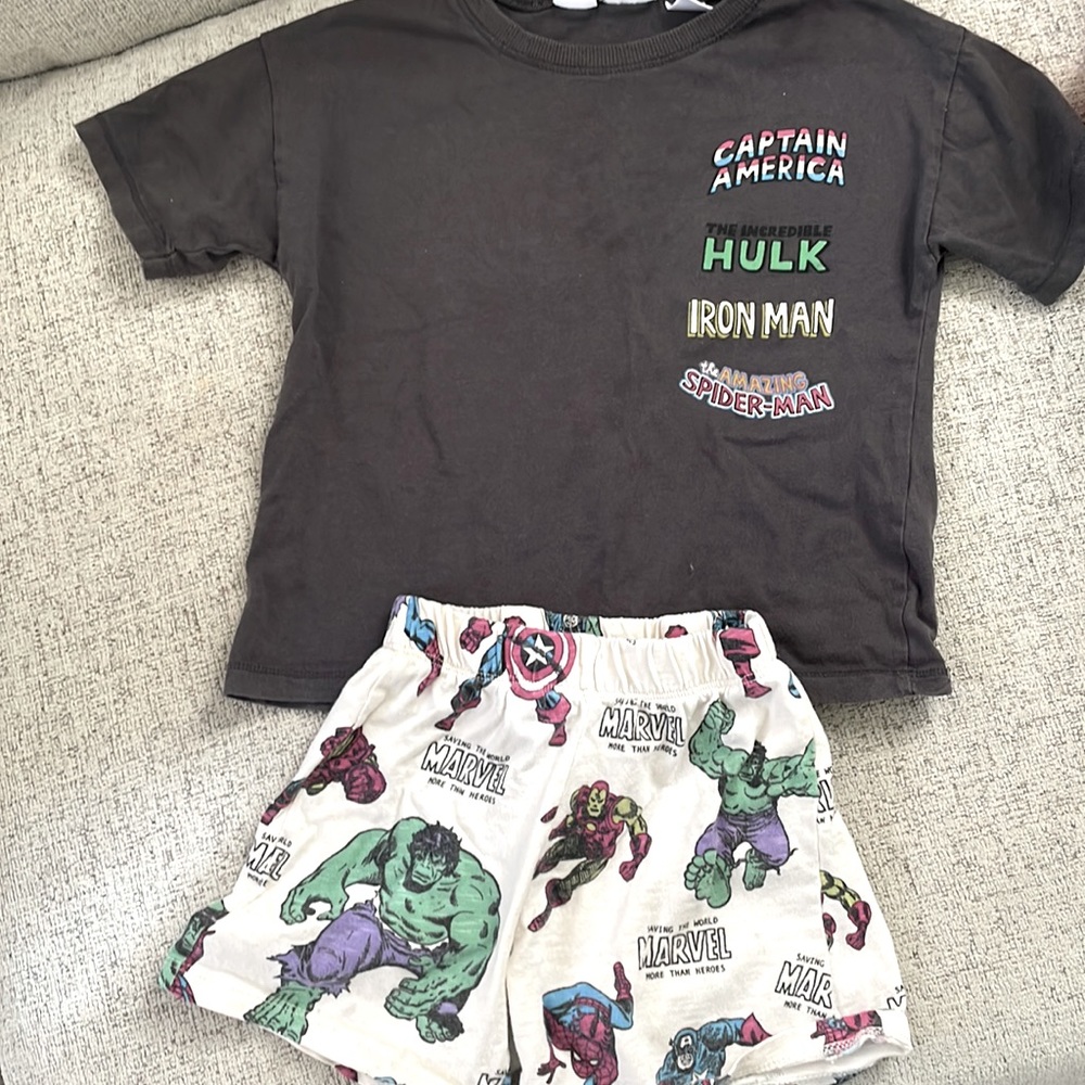 Marvel Zara toddler set size 2T